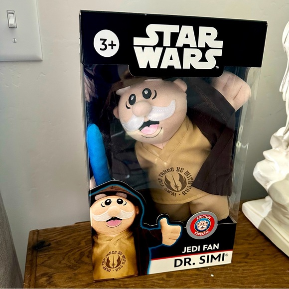 Dr Simi Star Wars Limited Edition Plush Jedi Disney New in Box 11” tall cute! - Picture 1 of 5